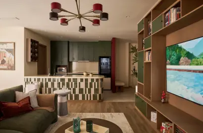 Căn hộ 127m2 tại TP HCM: Thiết kế Mid-Century Modern lấy cảm hứng từ bộ lông mèo cưng