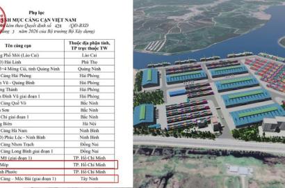Cập nhật danh mục cảng cạn Việt Nam: Thêm hai cảng mới tại TP.HCM và Tây Ninh thúc đẩy phát triển hạ tầng logistics