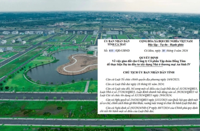 Cập nhật tiến độ dự án An Sinh IV tại Cà Mau: Bước tiến mới trong phát triển đô thị và nhà ở xã hội