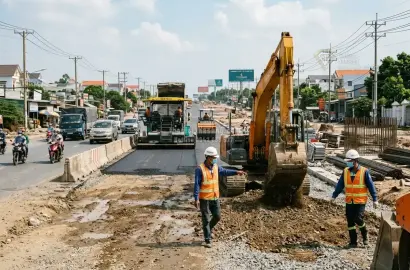 Cập nhật tiến độ hạ tầng trọng điểm quanh Siêu đô thị Đại học Quốc tế Vinhomes Tây Bắc TP.HCM và tác động đến thị trường bất động sản