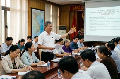 Chính sách hỗ trợ thiệt hại do dịch bệnh động vật và tác động đến thị trường bất động sản nông nghiệp Việt Nam