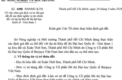 Diễn biến pháp lý và tiềm năng phát triển của Khu đô thị Đại học Quốc tế 880ha tại Hóc Môn