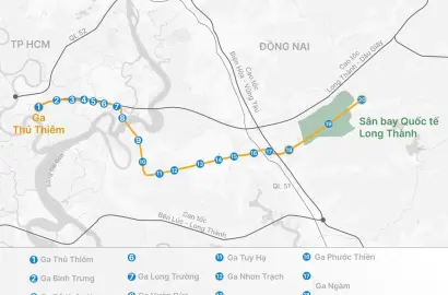 Giá Nhà Tăng Chậm Gần Tuyến Đường Sắt Thủ Thiêm - Long Thành: Nên Giữ Hay Bán?