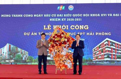 Hải Phòng Khởi Công Tổ Hợp Giáo Dục FPT Quy Mô Gần 6.000 Học Sinh, Sinh Viên: Cơ Hội Mới Cho Thị Trường Bất Động Sản Giáo Dục