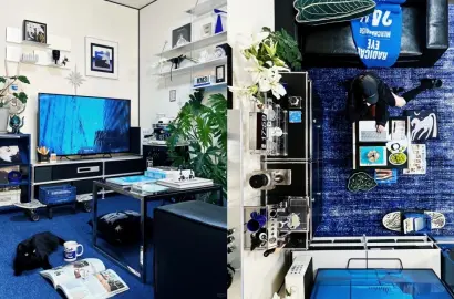 Khám Phá Thiết Kế Căn Hộ Phong Cách Đại Dương Xanh Đầy Linh Hoạt Của Nữ Designer Hướng Nội