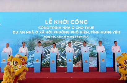 Khởi Công Dự Án Nhà Ở Xã Hội Quy Mô Lớn Tại Hưng Yên: Cơ Hội Vàng Cho Thị Trường Bất Động Sản Công Nhân