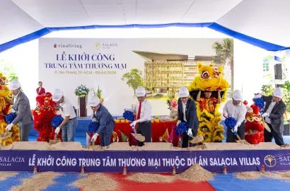 Khởi công Trung tâm Thương mại Salacia Villas: Bước tiến mới cho thị trường bất động sản phía Đông TP HCM