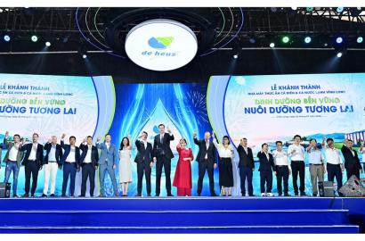 Nhà máy thức ăn thủy sản De Heus tại Vĩnh Long: Đòn bẩy mới cho phát triển kinh tế vùng Đồng bằng sông Cửu Long