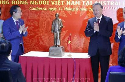 Nhà Việt Nam tại Australia: Cầu nối văn hóa và động lực phát triển quan hệ đối tác chiến lược toàn diện