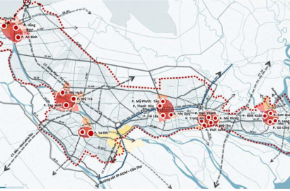 Quy hoạch Đồng Tháp 2030: Bức tranh phát triển 6 đô thị trung tâm và cơ hội đầu tư bất động sản