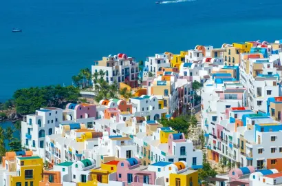 Santo Port Phú Quốc: Phố Thương Mại Mô Phỏng Thiên Đường Santorini Đầy Hấp Dẫn