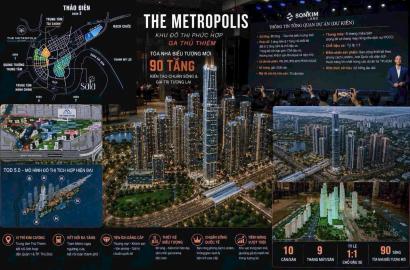 Sơn Kim Land Ra Mắt Hai Tòa Metropolis Tại Khu Phức Hợp Ga Thủ Thiêm – Tiêu Chuẩn TOD 5.0 Định Hình Thị Trường BĐS Cao Cấp