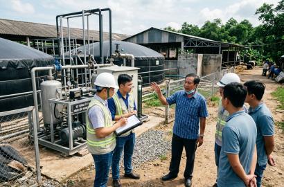 Thủ tục môi trường đối với dự án thu gom và nâng cấp khí biogas: Cơ hội và thách thức cho thị trường bất động sản công nghiệp xanh tại Việt Nam