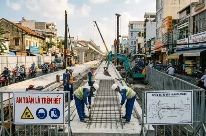 TP.HCM Đầu Tư Hơn 981.000 Tỷ Đồng Phát Triển 9 Tuyến Metro: Cơ Hội Vàng Cho Thị Trường Bất Động Sản Cao Cấp