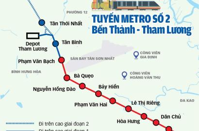 Tuyến Metro Số 2 TPHCM: Hơn 400 Cây Xanh Bị Loại Bỏ Để Giải Phóng Mặt Bằng, Tác Động Ra Sao Đến Thị Trường Bất Động Sản?