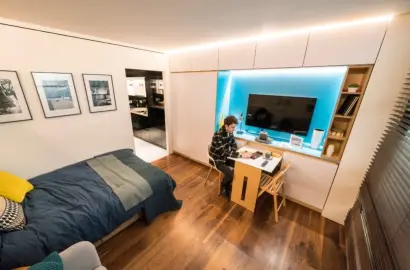 Xu hướng căn hộ không phòng khách tại Mỹ: Giải pháp thuê nhà giá rẻ cho người trẻ